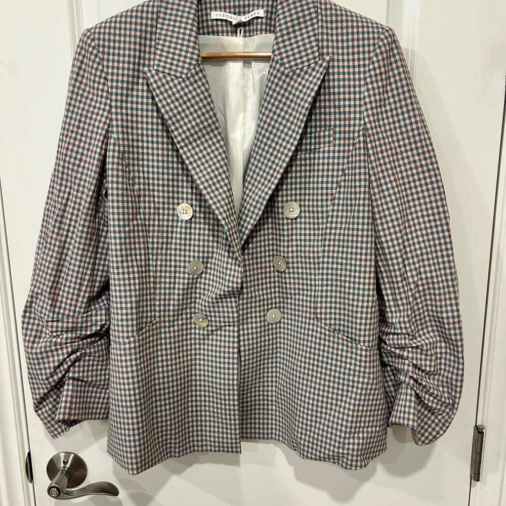 Veronica Beard Corsette Dickey Jacket Multi Size 14 - Picture 2 of 8